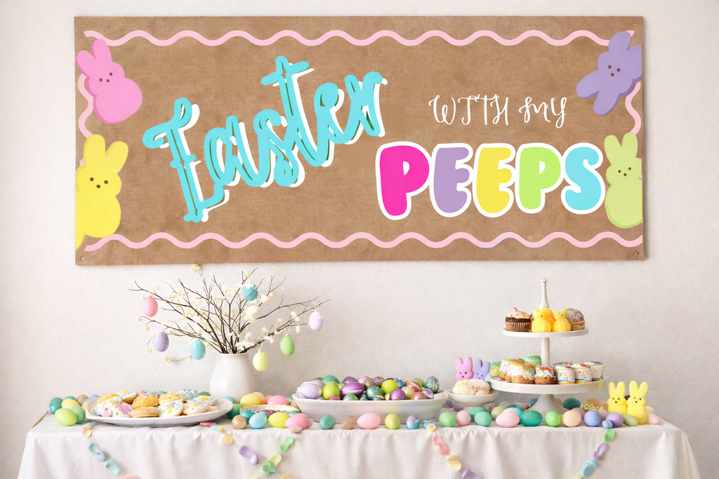Banner - Easter With My Peeps