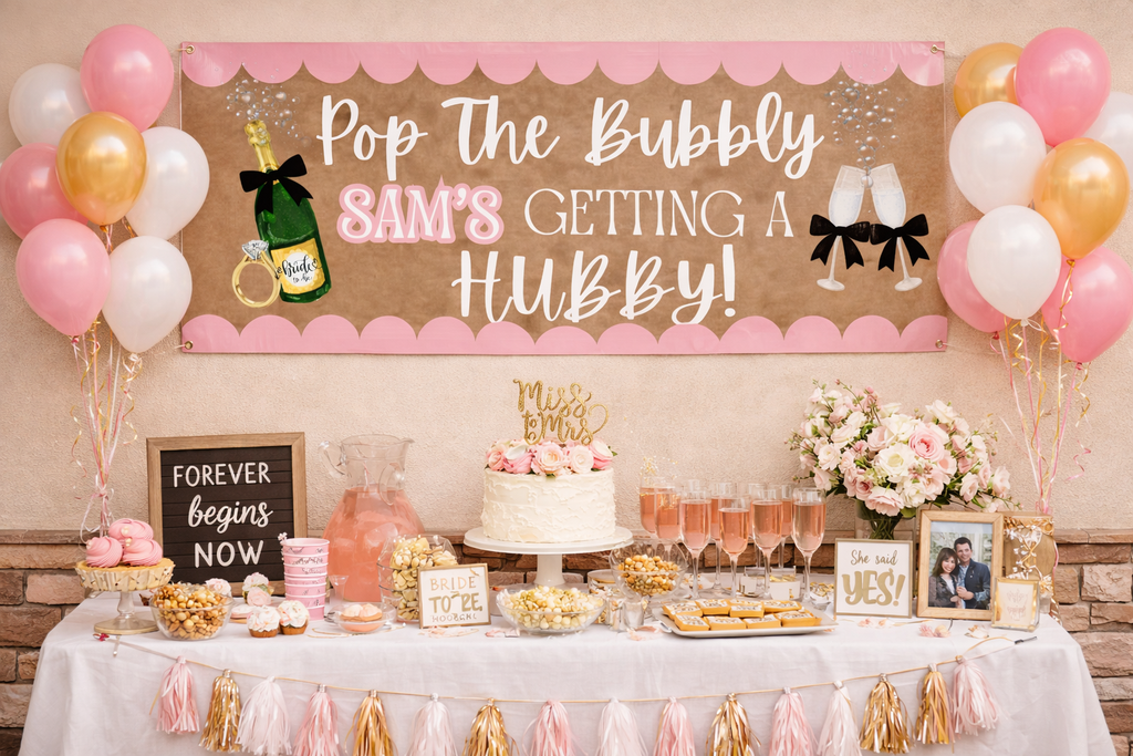 Banner - Engagement Pop The Bubbly