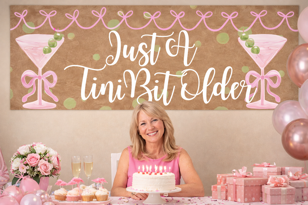 Banner - Birthday Tini Bit Older