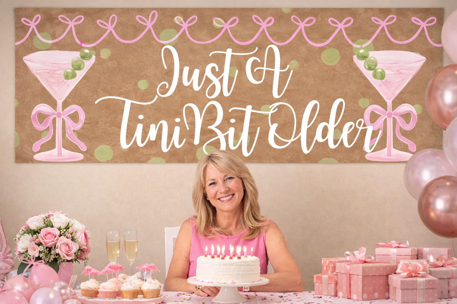 Banner - Birthday Tini Bit Older