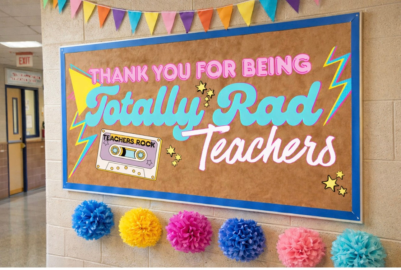 Banner - Teacher Appreciation RAD TACHERS