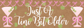 Banner - Birthday Tini Bit Older