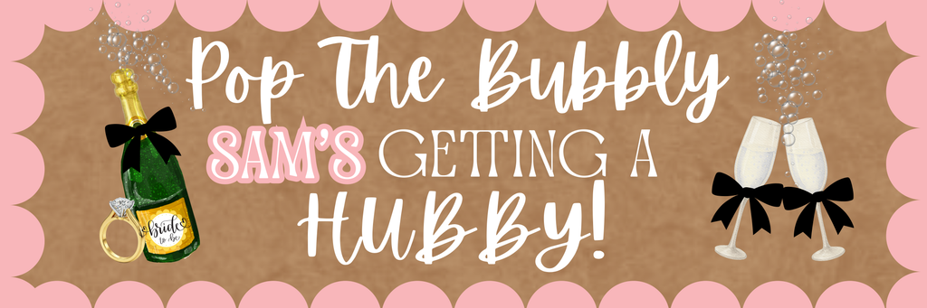 Banner - Engagement Pop The Bubbly
